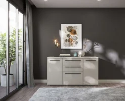 OTTO home Kommode »Opera Kombikommode, Sideboard, Schubladenkommode« UV lackiert, Soft Close Funktion, Höhenverstellbare Füße