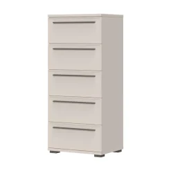 OTTO home Kommode »Opera Schubladenkommode, Schubladenmöbel, Kommode, 4 oder 5 Schubladen« UV lackiert, Soft Close Funktion, Höhenverstellbare Füße