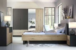 OTTO home Kommode »PEERY Sideboard mit 3 Schubladen, Maße B/T/H: 80/40/79 cm« Moderner Schubladenschrank mit viel Stauraum und schwarzen Griffen