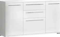 OTTO home Kommode »Piano« (H/B/T): 84,6/150/45,2cm,Hochglanz UV lackiert, Soft-Close Funktion