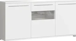 OTTO home Kommode »Piano« (H/B/T): 84,6/180/45,2cm,Hochglanz UV lackiert, Soft-Close Funktion