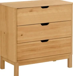 OTTO home Kommode »Post« aus massivem Kiefernholz, mit Stauraummöglichkeiten, Breite 76 cm