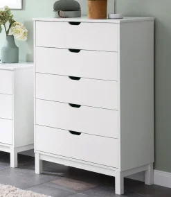 OTTO home Kommode »Post« massives Kiefernholz, mit vielen Stauraummöglichkeiten, Breite 76 cm
