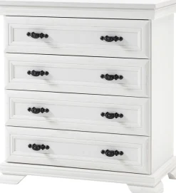 OTTO home Kommode »Royal, Schrank im Landhausstil, Wohnzimmerschrank, Mehrzweckschrank« Metallgriffe, ausreichend Stauraum, vielseitig einsetzbar, 88 cm breit