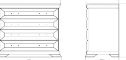 OTTO home Kommode »Royal, Schrank im Landhausstil, Wohnzimmerschrank, Mehrzweckschrank« Metallgriffe, ausreichend Stauraum, vielseitig einsetzbar, 88 cm breit