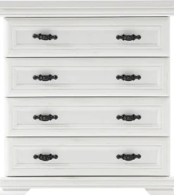 OTTO home Kommode »Royal, Schrank im Landhausstil, Wohnzimmerschrank, Mehrzweckschrank« Metallgriffe, ausreichend Stauraum, vielseitig einsetzbar, 88 cm breit