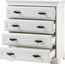 OTTO home Kommode »Royal, Schrank im Landhausstil, Wohnzimmerschrank, Mehrzweckschrank« Metallgriffe, ausreichend Stauraum, vielseitig einsetzbar, 88 cm breit
