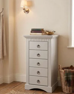 OTTO home Kommode »Rustic« Breite 48cm, aus massiver Kiefer, 5 Schubladen, FSC®-zertifiziert