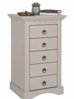 OTTO home Kommode »Rustic« Breite 48cm, aus massiver Kiefer, 5 Schubladen, FSC®-zertifiziert
