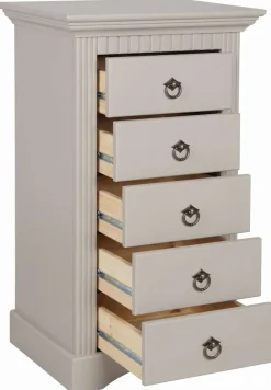 OTTO home Kommode »Rustic« Breite 48cm, aus massiver Kiefer, 5 Schubladen, FSC®-zertifiziert
