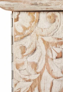 OTTO home Kommode »Sideboard mit 2 Türen, Breite/Höhe: 75/75 cm« Fronten mit individuellen Schnitzereien