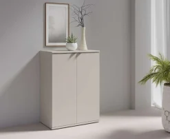 OTTO home Kommode »THALIAANA Sideboard mit 2 Türen, modernes Design, Breite 60 cm« Schrank in 3 Farben erhältlich, schwarze Metallgriffe, viel Stauraum