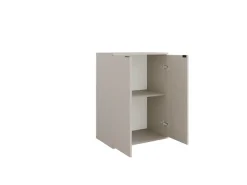 OTTO home Kommode »THALIAANA Sideboard mit 2 Türen, modernes Design, Breite 60 cm« Schrank in 3 Farben erhältlich, schwarze Metallgriffe, viel Stauraum