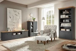 OTTO home Kommode »Westminster, Schrank im Landhausstil, Wohnzimmerschrank« Mehrzweckschrank, viel Stauraum, Metallgriffe, in 2 Farben erhältlich