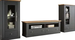 OTTO home Kommode »Westminster, Schrank im Landhausstil, Wohnzimmerschrank« Mehrzweckschrank, viel Stauraum, Metallgriffe, in 2 Farben erhältlich
