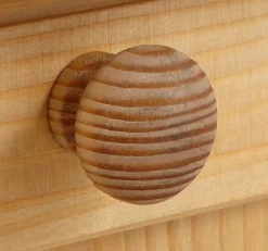 OTTO home Kompaktgarderobe »Adele« Breite 108 cm, mit Spiegeltür, aus massiver Kiefer, FSC®