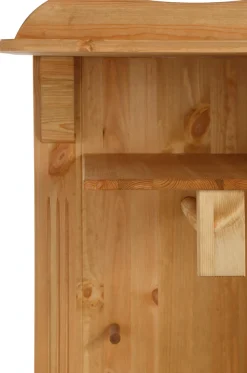 OTTO home Kompaktgarderobe »Adele« Breite 108 cm, mit Spiegeltür, aus massiver Kiefer, FSC®