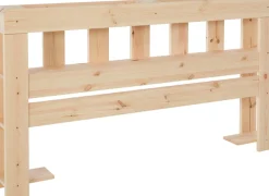 OTTO home Kopfteil »"ALASCO " Made in Europe, FSC® zertifiziertes Massivholz« für Palettenbett Alasco, aus Massivholz, mit 7 offenen Fächern