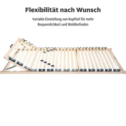 OTTO home Lattenrost »Randsfjord, 90x200, 140x200 cm und weiteren Größen« Lattenrost für alle Matratzen, langlebig, ergonomisch, 7-Zonen