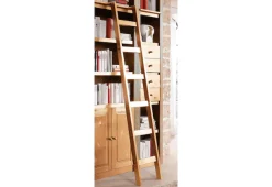 OTTO home Leiterregal »Bergen« aus massivem Kiefernholz, mit 6 Trittsprossen, Höhe 188 cm