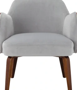 OTTO home Loungesessel »Eleena, Sessel Wohnzimmer,« 1 Stk. tlg. Stoff aus recyceltem Polyester, Beine aus Pappelholz, Sitzhöhe 47 cm