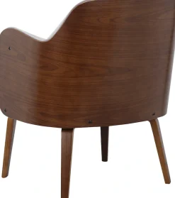OTTO home Loungesessel »Eleena, Sessel Wohnzimmer,« 1 Stk. tlg. Stoff aus recyceltem Polyester, Beine aus Pappelholz, Sitzhöhe 47 cm