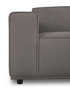 OTTO home Loveseat »Avelin, 1.5 Sitzer, 140 cm,Chenille, Struktur-Boucle« mit Wellenunterfederung, Kedernaht, bodentief, Skandi-Design