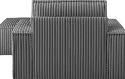OTTO home Loveseat »FINNLEY Cord, Loveseat & Hocker im Set« 2 Stk. tlg. verfügbar in den Stoffqualitäten Bouclé, Struktur fein und Mega Cord