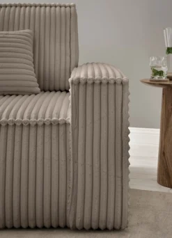 OTTO home Loveseat »FINNLEY Struktur fein, Sessel kombinierbar m. der Serie FINNLEY« 1 Stk. tlg. verfügbar in den Stoffqualitäten Bouclé, Struktur fein und Mega Cord