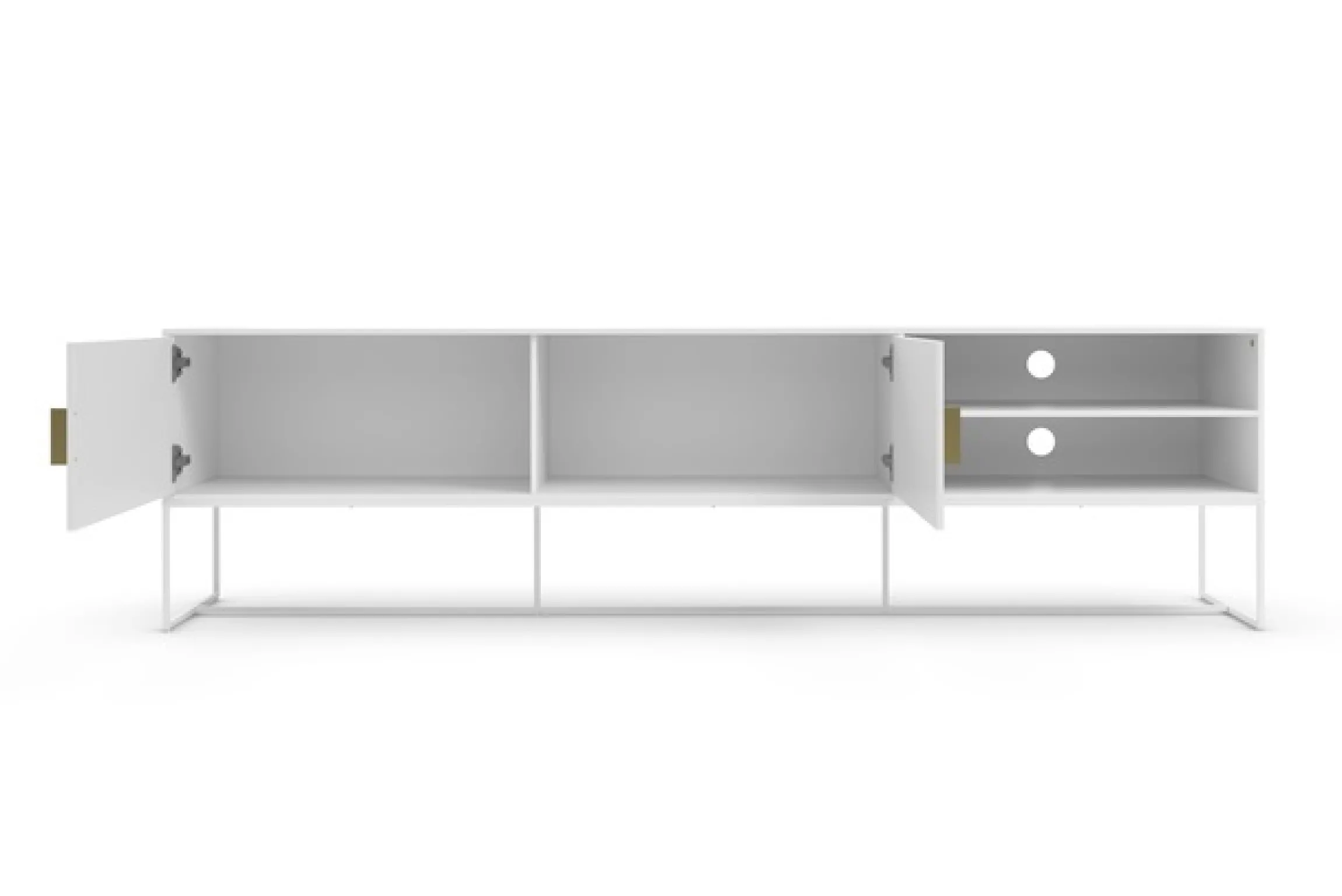 OTTO home Lowboard »Abito« Kommodemit Kabeldurchführung,Einlegeboden, Breite 180 cm