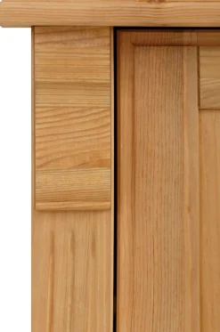 OTTO home Lowboard »Anna« Gesamtmaße (B/T/H): ca. 140/44/50 cm,TV-Board, Breite 140 cm, 2 Türen, 1 Schublade, Massivholz, FSC®