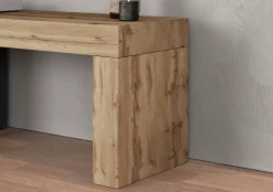 OTTO home Lowboard »Chronos TV-Board, TV-Schrank« Breite verstellbar von 190 bis 350 cm, 1 Stk. tlg. Breite 270 cm TV-Board,Lowboard,1 Klappe und ein L-Förmiger Aufsatz