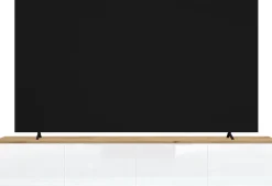 OTTO home Lowboard »Easy, 245 cm breit, 47 cm tief, 4 Türen, Top 22 mm stark, Mediaboard« Top 22 mm stark, Metallgriffe, geeignet für bis zu 98-Zoll-TV