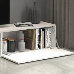 OTTO home Lowboard »Egypt,Lowboard,TV-Kommode,TV-Möbel,TV-Bank« mit 2 Klappen, 2 Glasböden,kompl. Hochgl. lackiert (B/T/H)240x38x35 cm