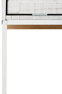 OTTO home Lowboard »Freya« Kommode mit 3 Klappen, Metallgriffen, aus Massivholz, Breite 175 cm