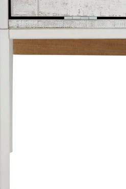 OTTO home Lowboard »Freya« Kommode mit 2 Klappen, Metallgriffen, aus Massivholz, Breite 140 cm