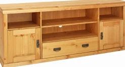 OTTO home Lowboard »Konrad TV-Board, TV-Kommode« Breite 169 cm, Höhe 67 cm, Metallgriffe, Kabeldurchführung