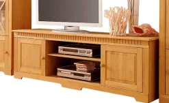 OTTO home Lowboard »Lisa« Kommode aus schönem massivem Kiefernholz, Breite 175 cm