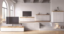 OTTO home Lowboard »MAMBO II, Breite 200 cm, 2 Türen, 4 Schubkästen, 4 Fächer« 1 Stk. tlg. Lowboard, TV Unterschrank, TV-Schrank, Wohnzimmer
