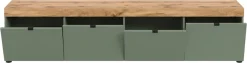 OTTO home Lowboard »MAMBO II, Breite 200 cm, 4 Klappen, 4 Fächer« 1 Stk. tlg. Lowboard, TV Unterschrank, TV-Schrank, Wohnzimmer