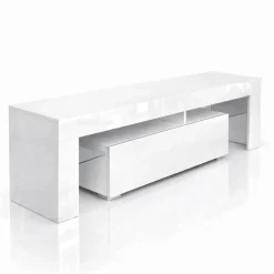 OTTO home Lowboard »MONICA, TV-Board, TV-Kommode, TV-Schrank, TV-Unterschrank, TV-Möbel« Modernes Hochglanz TV-Board in 2 Farben, grifflos mit Push-to-Open