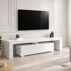 OTTO home Lowboard »MONICA, TV-Board, TV-Kommode, TV-Schrank, TV-Unterschrank, TV-Möbel« Modernes Hochglanz TV-Board in 2 Farben, grifflos mit Push-to-Open