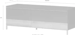 OTTO home Lowboard »Onyx« Kommode mit Soft-Close-Funktion, in zwei Breiten, Fernsehtisch