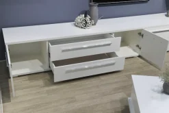 OTTO home Lowboard »Piano TV-Kommode in Breite 165 oder 180 cm mit Soft-Close-Funktion« Hochglanz UV-lackiert, Br 180 cm mit versch. Tür- und Schubkastenmaße