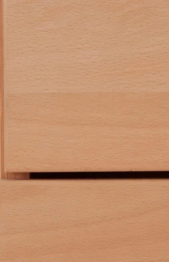OTTO home Lowboard »Ribe,180cm breit, Fronten Massivholz,6 Fächer,Kabeldurchführung« Korpus Holzwerkstoff,Glaseinsatz aus gehärtetem Glas,Böden versetzbar