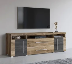 OTTO home Lowboard »Roger,Breite 182 cm, stilvolle TV-Kommode, 2Türen 2 Schubladen« TV-Schrank mit viel Stauraum, TV-Board