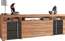 OTTO home Lowboard »Roger,Breite 182 cm, stilvolle TV-Kommode, 2Türen 2 Schubladen« TV-Schrank mit viel Stauraum, TV-Board