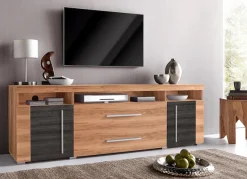 OTTO home Lowboard »Roger,Breite 182 cm, stilvolle TV-Kommode, 2Türen 2 Schubladen« TV-Schrank mit viel Stauraum, TV-Board