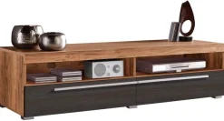 OTTO home Lowboard »Roger,Breite 140 cm, stilvolle TV-Kommode, inclusive Wandboard« TV-Schrank mit viel Stauraum, TV-Board, 2 Klappen