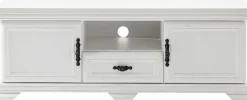 OTTO home Lowboard »Royal, TV-Unterteil im Landhausstil, Kommode, moderner TV-Schrank« ausreichend, offener Stauraum, vielseitig einsetzbar, 158 cm breit